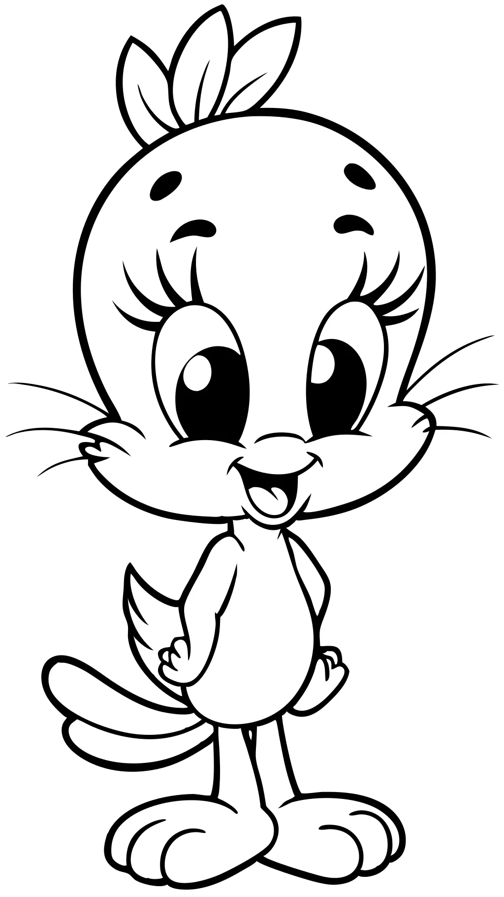 coloring pages of tweety